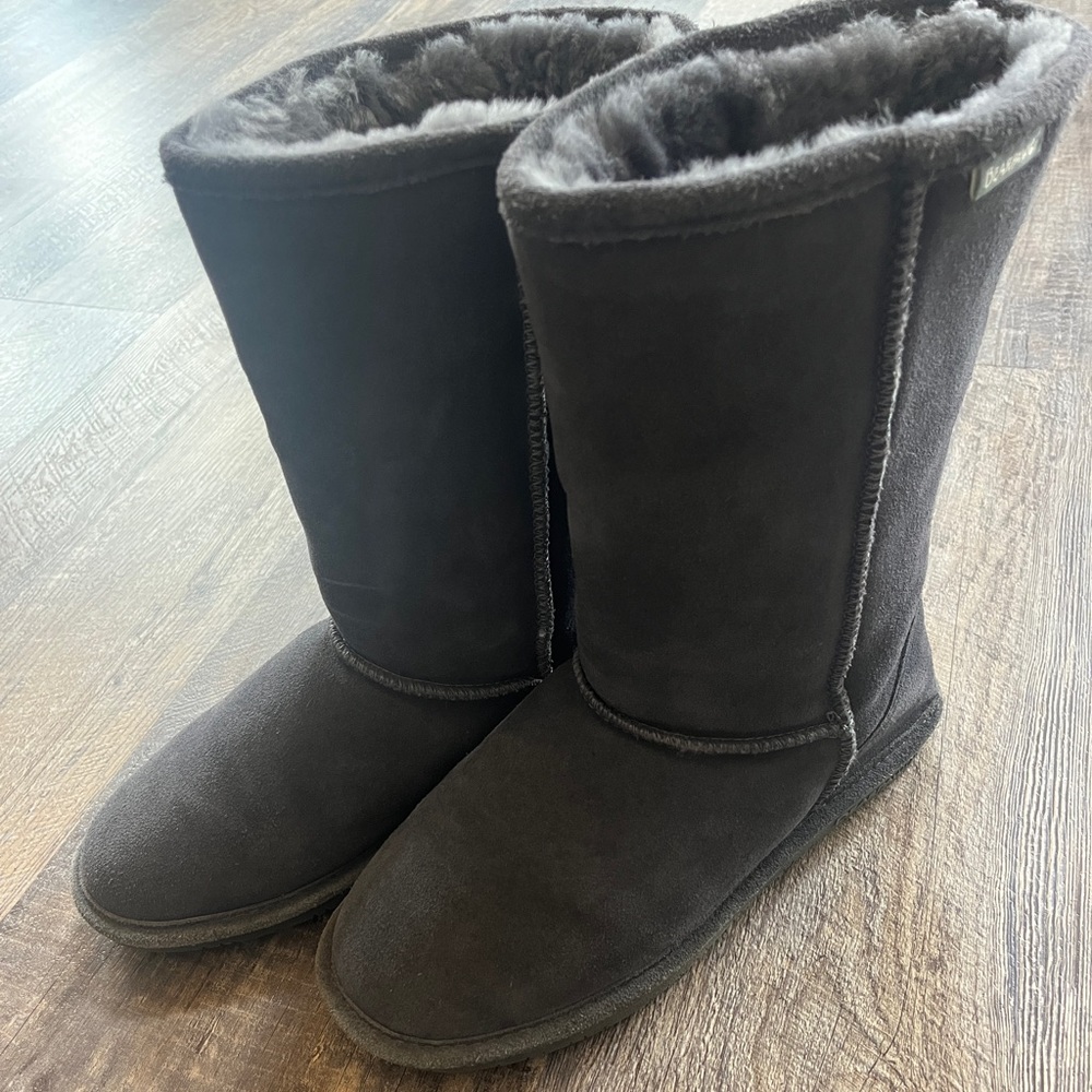 Gray Bearpaw Boots